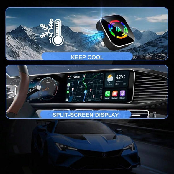 PlayMyDrive Wireless CarPlay & Android Auto Adapter