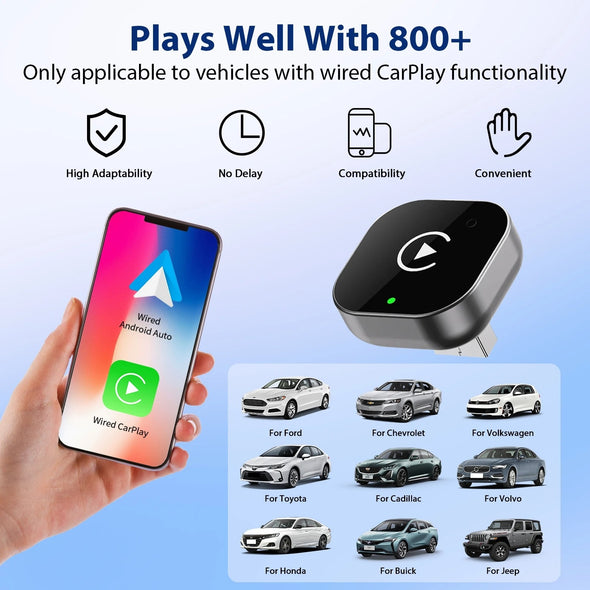 PlayMyDrive Wireless CarPlay & Android Auto Adapter